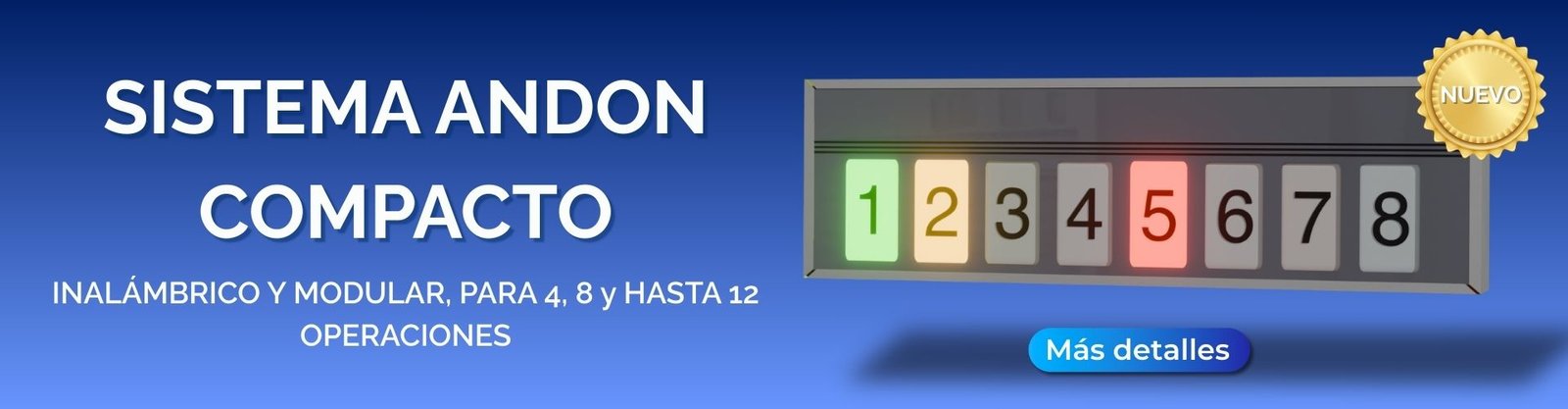 Sistema Andon Compacto