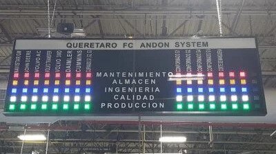 Sistema Andon Querétaro
